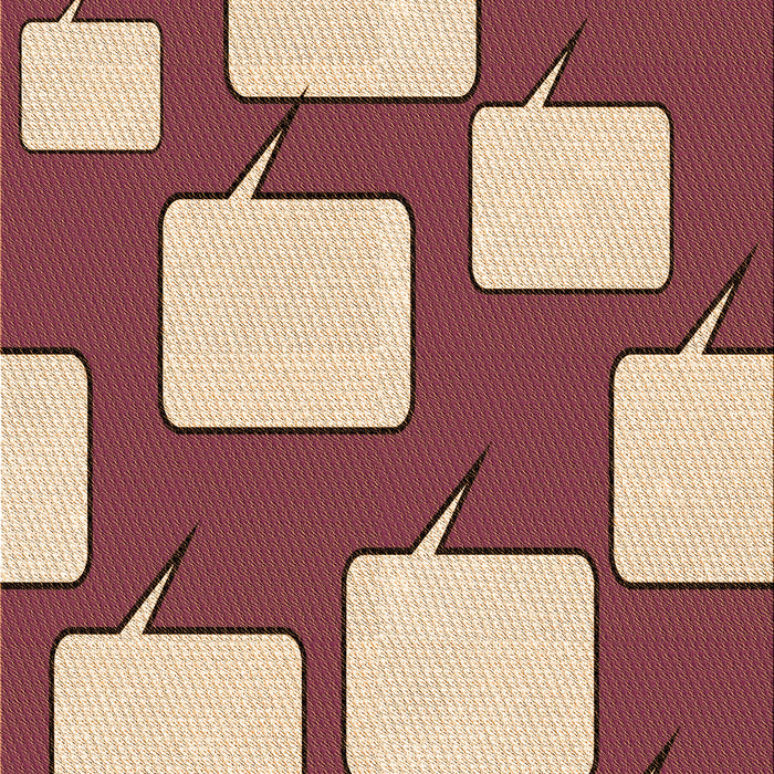 Patterned Pastel Orange Rug, pat2993org