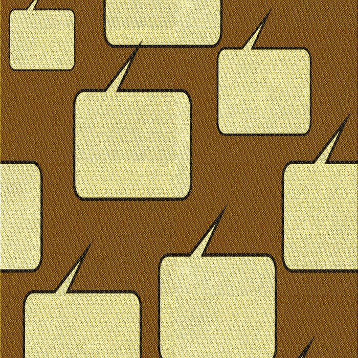 Patterned Saddle Brown Rug, pat2993yw