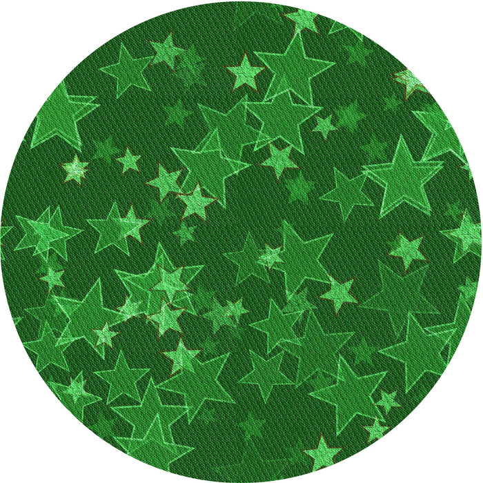 Square Machine Washable Transitional Dark Green Rug in a Living Room, wshpat2994grn