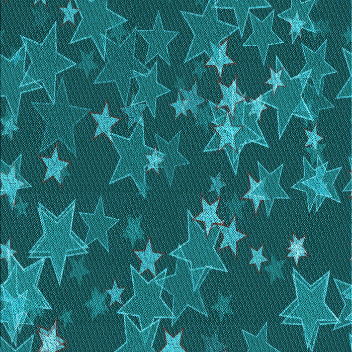 Machine Washable Transitional Dark Turquoise Green Rug, wshpat2994lblu