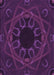 Patterned Dark Purple Rug, pat2996pur