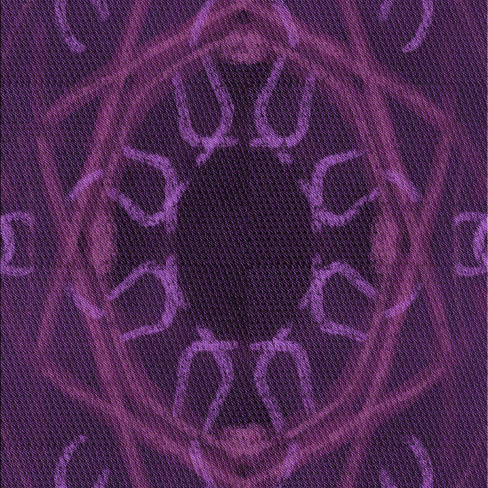 Machine Washable Transitional Dark Purple Rug, wshpat2996pur