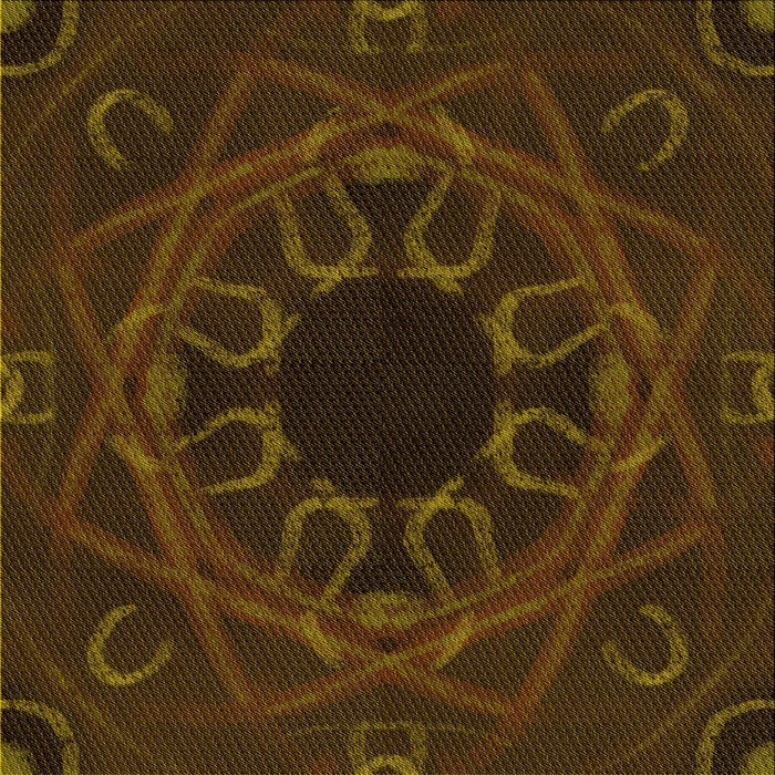 Round Machine Washable Transitional Dark Bronze Brown Rug, wshpat2996yw