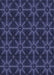 Patterned Night Blue Rug, pat2997blu