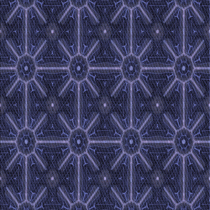 Patterned Night Blue Rug, pat2997blu