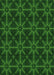 Patterned Green Rug, pat2997grn