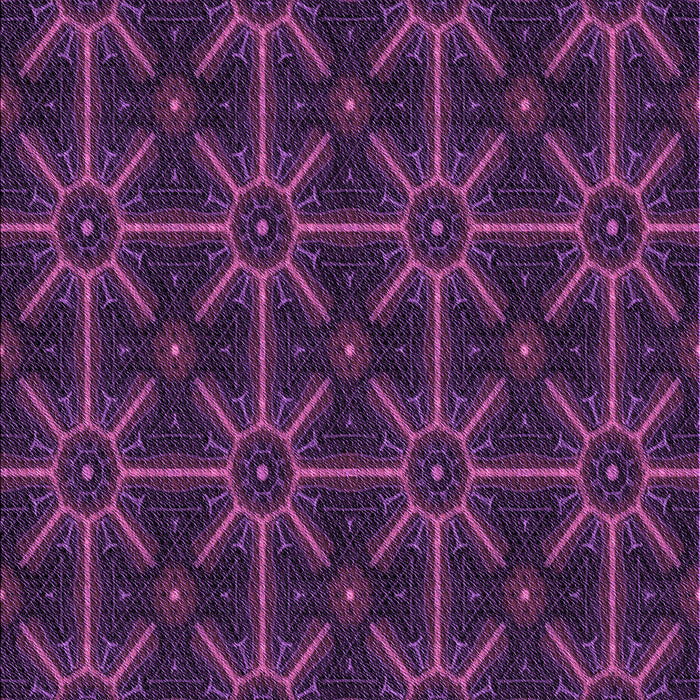 Machine Washable Transitional Dark Orchid Purple Rug, wshpat2997pur