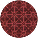 Square Machine Washable Transitional Maroon Red Rug in a Living Room, wshpat2997rd