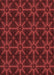 Patterned Maroon Red Rug, pat2997rd