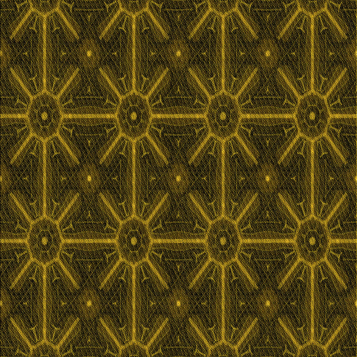 Machine Washable Transitional Dark Yellow Green Rug, wshpat2997yw