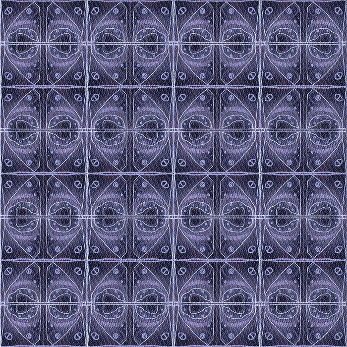 Round Machine Washable Transitional Periwinkle Purple Rug, wshpat2998blu