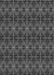 Patterned Charcoal Black Rug, pat2998gry