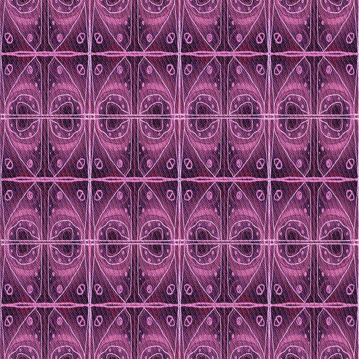 Patterned Neon Pink Rug, pat2998pur