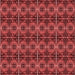 Round Patterned Red Rug, pat2998rd