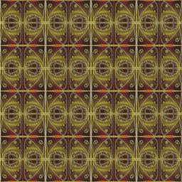 Sideview of Machine Washable Transitional Caramel Brown Rug, wshpat2998