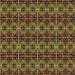 Square Patterned Caramel Brown Novelty Rug, pat2998