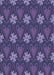 Patterned Light Purple Rug, pat2999blu