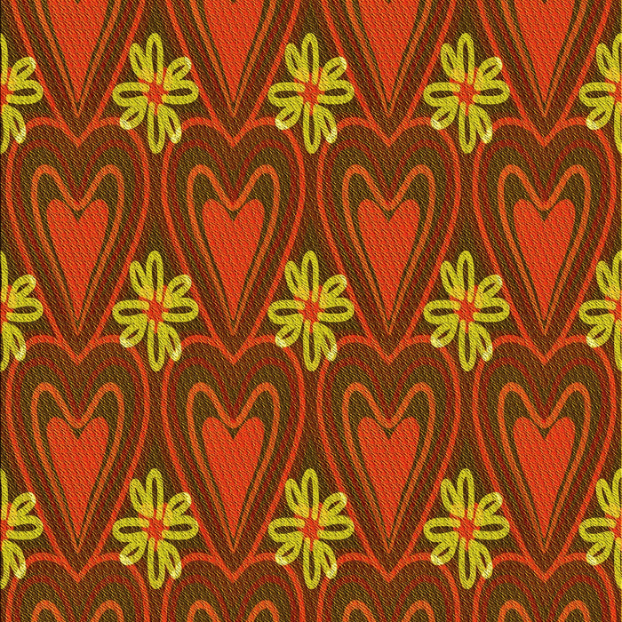 Machine Washable Transitional Tomato Red Rug, wshpat2999yw