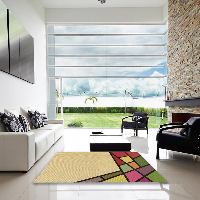 Machine Washable Transitional Light Brown Rug in a Kitchen, wshpat30brn