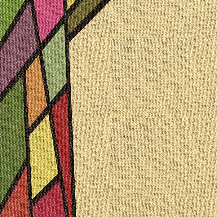 Patterned Light Brown Rug, pat30brn