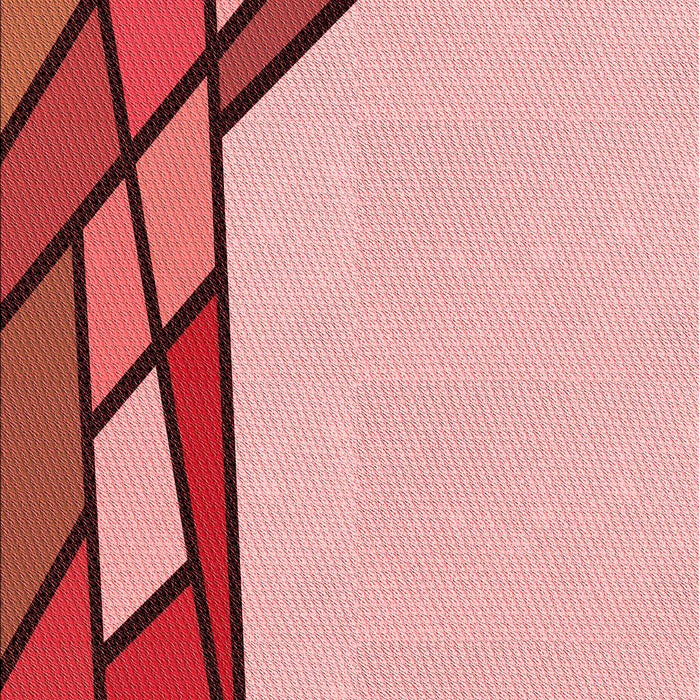 Patterned Red Rug, pat30rd