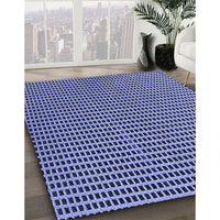 Patterned Blue Rug, pat300blu