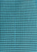 Machine Washable Transitional Bright Turquoise Blue Rug, wshpat300lblu