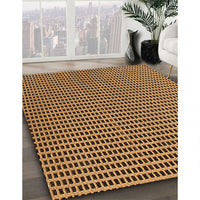 Patterned Red Brown Rug, pat300org