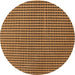 Square Patterned Red Brown Rug, pat300org