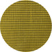 Square Patterned Bakers Brown Rug, pat300yw