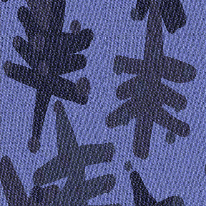 Patterned Dark Slate Blue Rug, pat3000blu