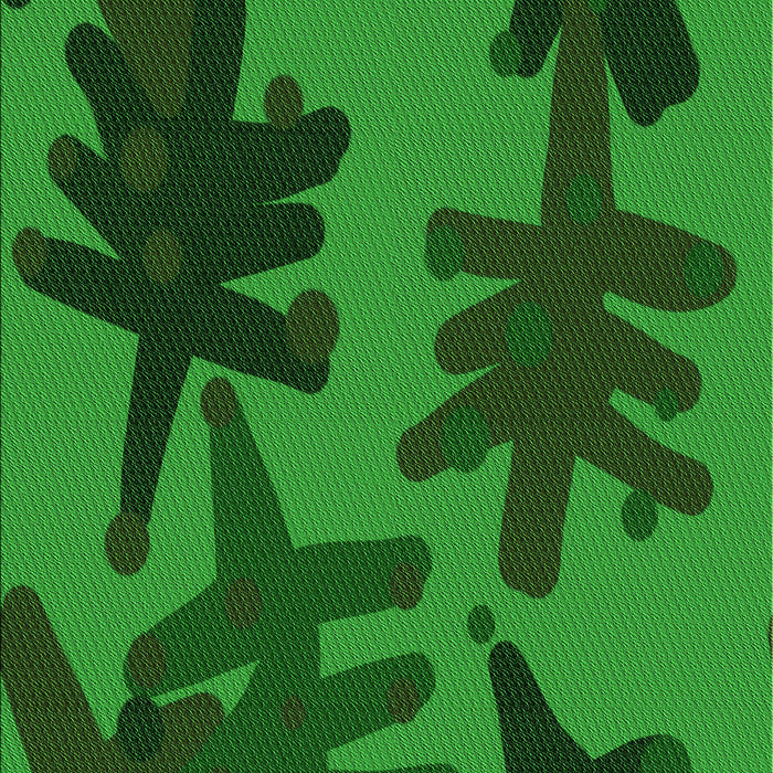 Patterned Deep Emerald Green Rug, pat3000grn