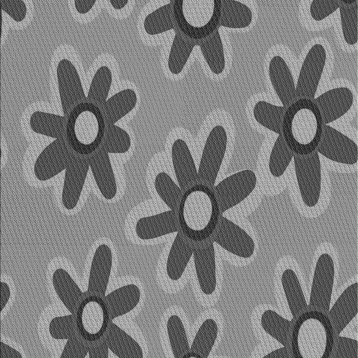 Machine Washable Transitional Grey Gray Rug, wshpat3001gry