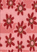 Patterned Red Rug, pat3001rd