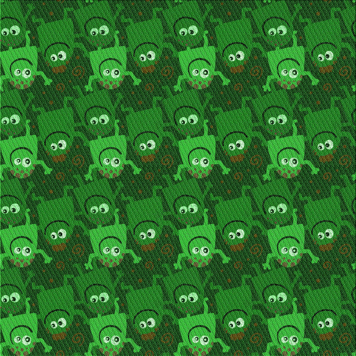 Round Machine Washable Transitional Deep Emerald Green Rug, wshpat3003grn