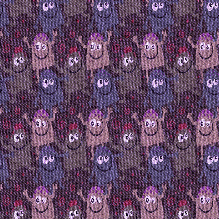 Patterned Orchid Purple Rug, pat3003pur