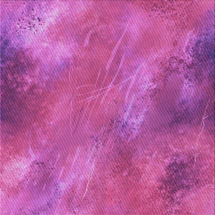 Round Patterned Deep Pink Rug, pat3006pur