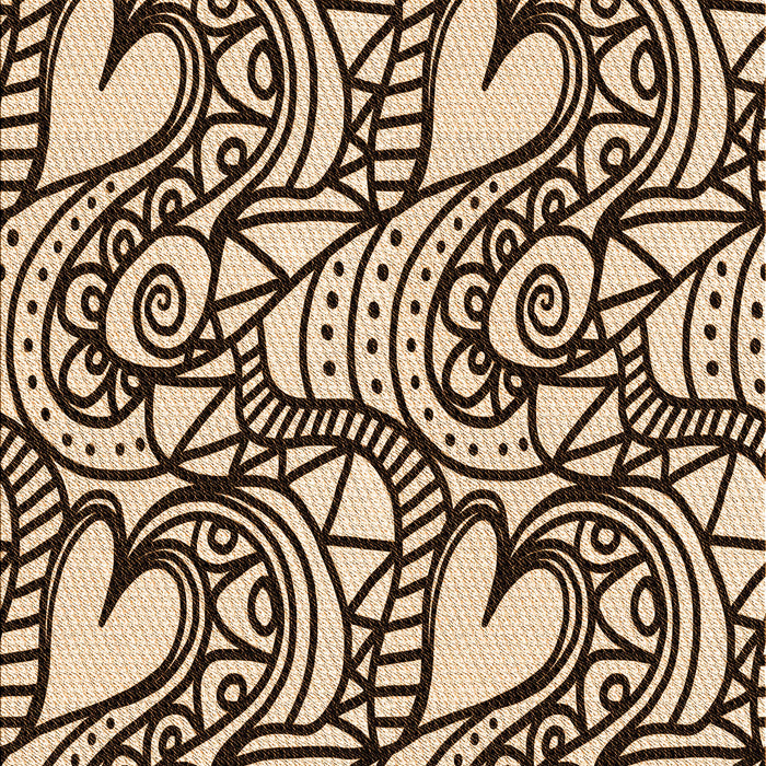 Machine Washable Transitional Deep Peach Orange Rug, wshpat3007org