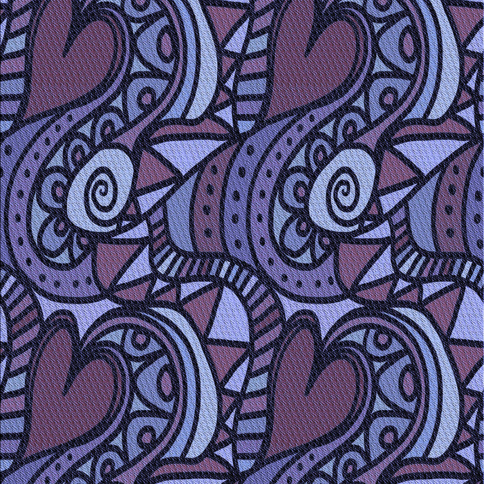 Patterned Medium Slate Blue Rug, pat3008blu