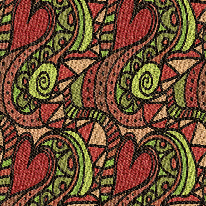 Patterned Dark Golden Brown Rug, pat3008brn