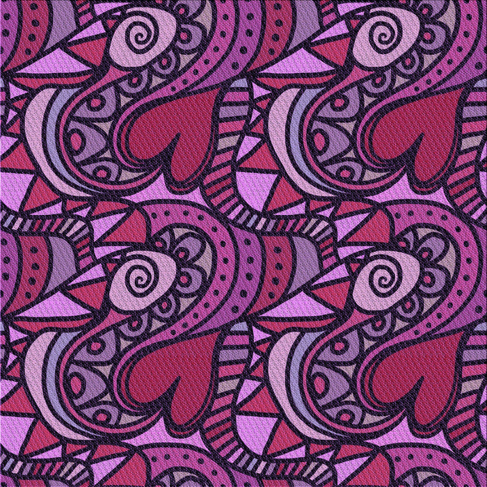 Round Machine Washable Transitional Plum Velvet Purple Rug, wshpat3008pur