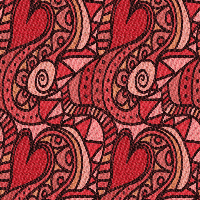 Machine Washable Transitional Red Rug, wshpat3008rd