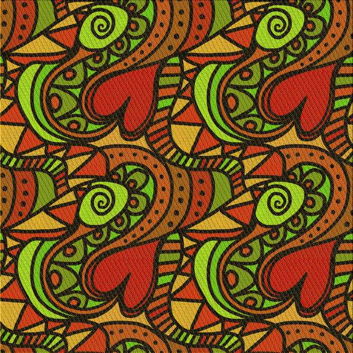 Round Patterned Maroon Red Rug, pat3008yw