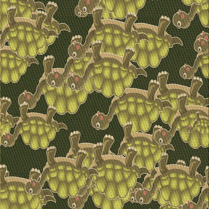 Machine Washable Transitional Chocolate Brown Rug, wshpat3009brn