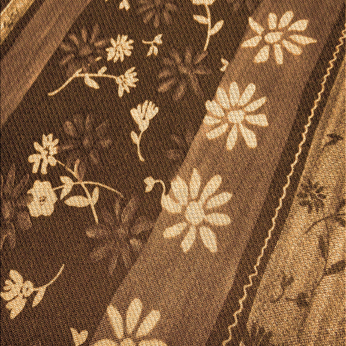 Patterned Orange Rug, pat301org