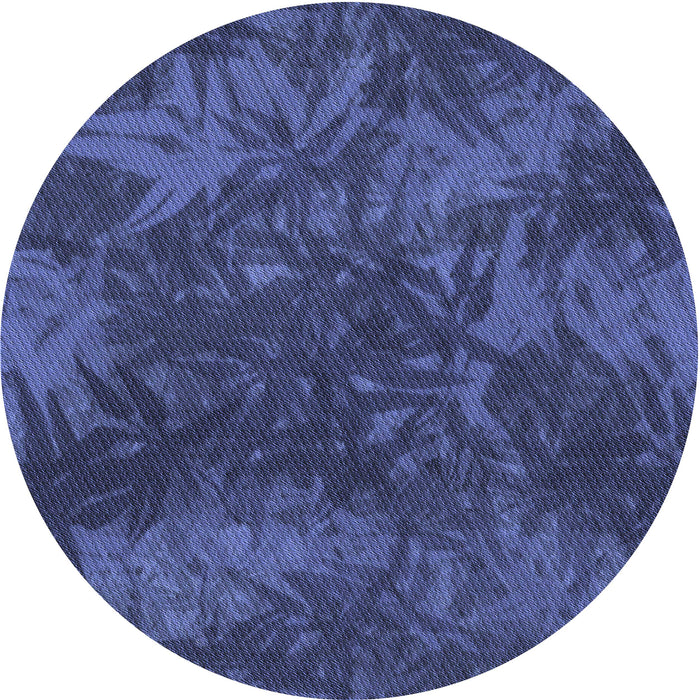 Square Patterned Blue Rug, pat3011blu