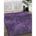 Machine Washable Transitional Purple Rug in a Family Room, wshpat3011pur