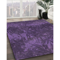 Patterned Purple Rug, pat3011pur