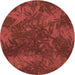 Square Patterned Red Rug, pat3011rd