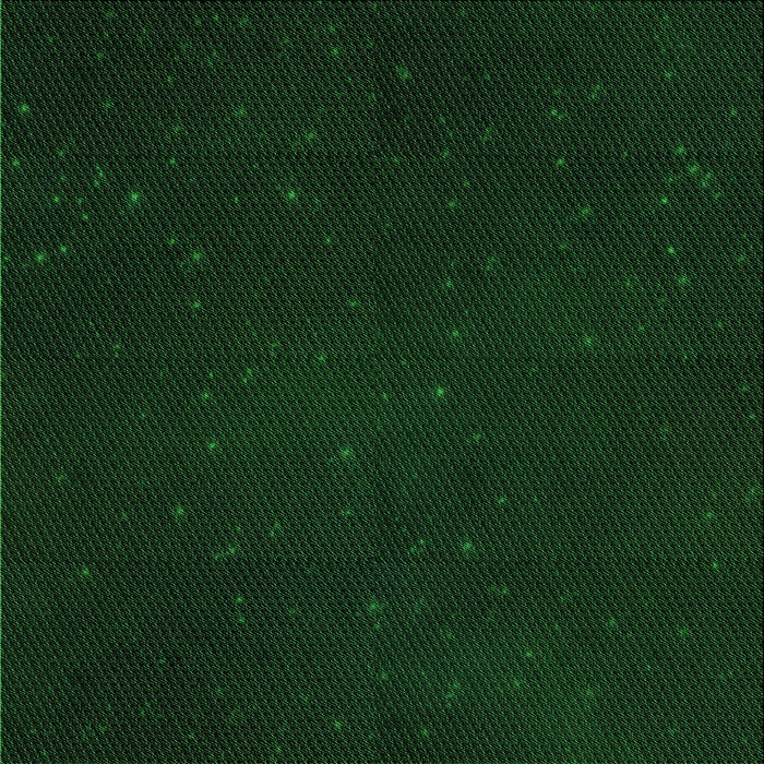 Round Patterned Deep Emerald Green Rug, pat3013grn